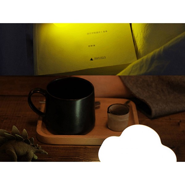 Designnest® NightLamp Cloud |MUID| Φωτάκι νυκτός συννεφάκι με ηχητική ενεργοποίηση (λευκό)