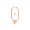 Designnest Heng Balance |Wooden Lamp Ellipse| Διακοσμητική λάμπα με μαγνητικό διακόπτη (Light Wood)