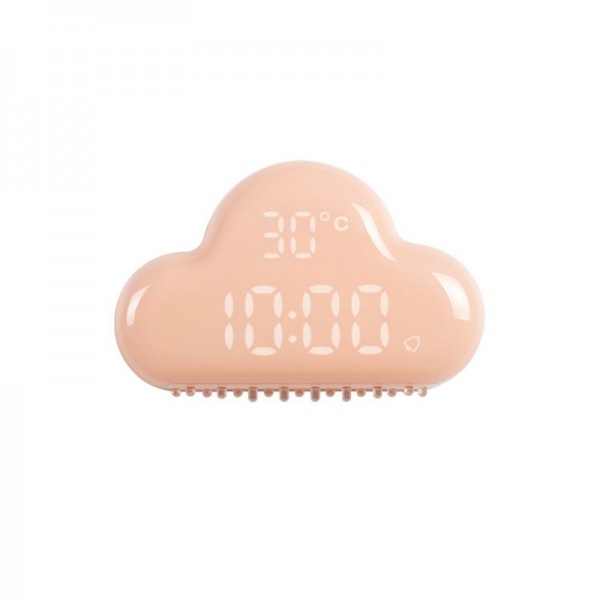 Designnest® AlarmClock Cloud |MUID| Ρολόι/ξυπνητήρι/θερμόμετρο συννεφάκι (Ροζ)