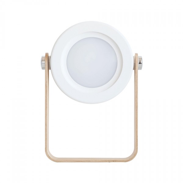 Designnest® LanternLamp |Janpim| Φορητό φαναράκι LED με διακόπτη αφής (λευκό)