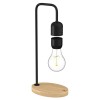 Designnest® Levitating Light Bulb - Table Lamp - μαύρο #DH0296WD/LEVLAP