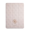 Guess 4G Logo Saffiano Collection Book Cover Θήκη κατάλληλη για Apple iPad Pro 2021 12,9