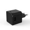 Allocacoc® PowerCube |USBcube Original USB A+C| Πολύπριζο 2xUSB-A + 2xUSB-C - Μαύρο - 10466BK/EUACMC