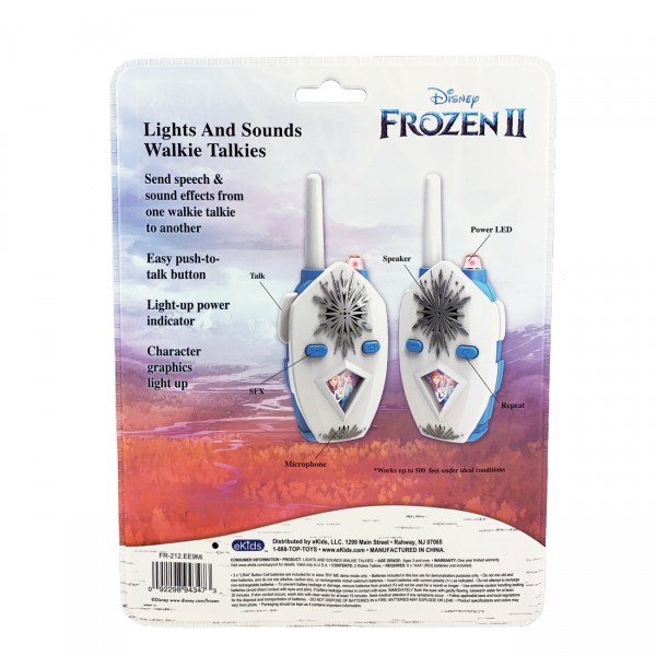 eKids Frozen 2 Walkie Talkies #FR-212