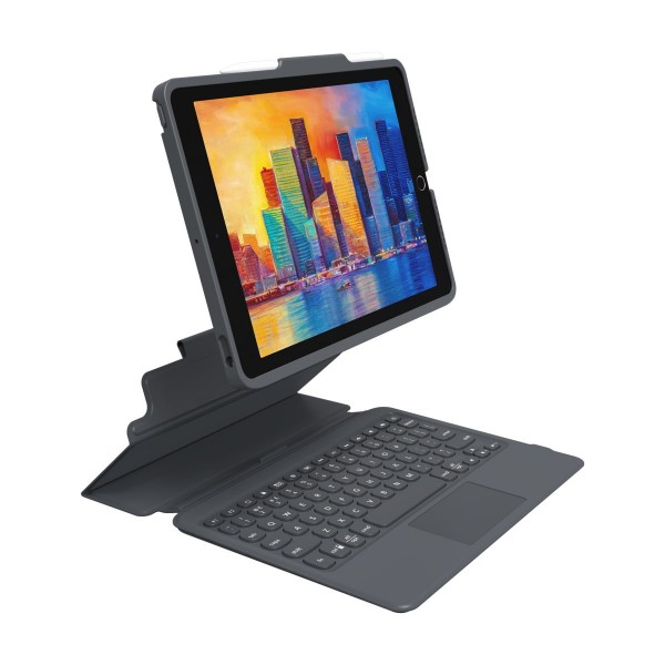 ZAGG Pro Keys με Trackpad Θήκη με πληκτρολόγιο για Apple iPad 10,2″ (7ης / 8ης Γενιάς (2019 – 2020) σε charcoal χρώμα #103407950