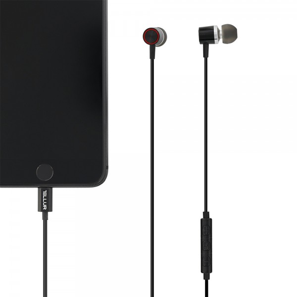 Tellur In Ear Lightning Headphones Apple MFi Certified Ακουστικά με υποδοχή Lightning (TLL162022)