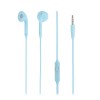 Tellur Fly In-Ear Headphones με Noise Reduction Memory Foam Ear Plugs Ακουστικά σε γαλάζιο χρώμα (TLL162162)