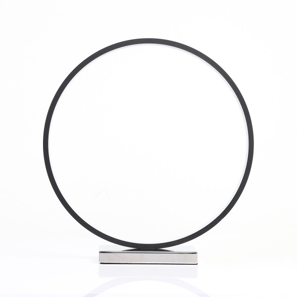 Designnest Round Table Lamp |Heng| Σφαιρική διακοσμητική λάμπα διαμέτρου 35 εκατοστών με ροοστάτη (Μαύρο)