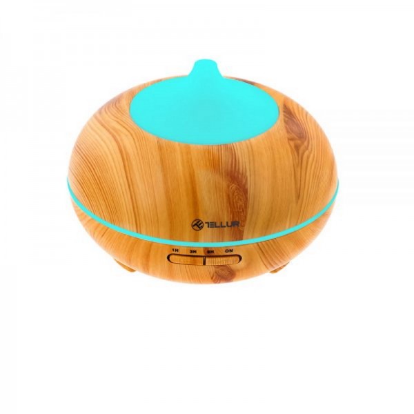 Tellur WiFi Smart Aroma Diffuser Συσκευή για αρωματοθεραπεία τηλεχειριζόμενη μέσω WiFi σε ανοικτό καφέ (TLL331101)