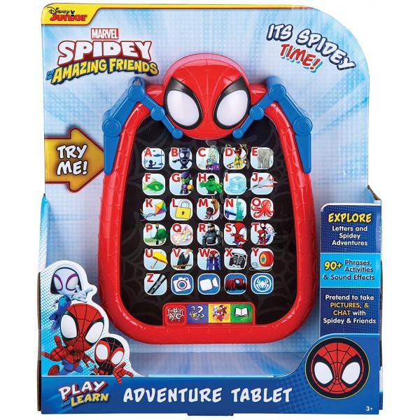 eKids Spiderman Spidey & Friends Learn & Play Tablet #SA-165