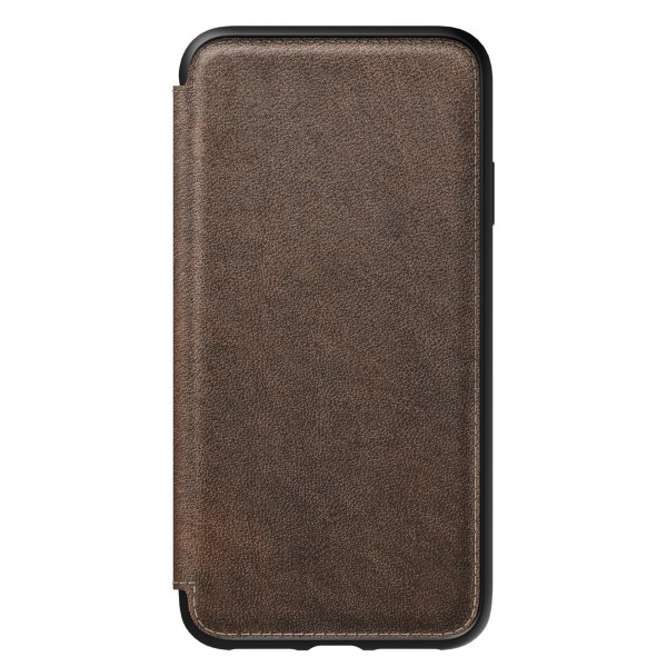 Nomad Rugged Tri-Folio Δερμάτινη Θήκη Πορτοφόλι iPhone Xs Max – Rustic Brown (NM21TR0H50)