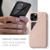 Native Union Clic Card Δερμάτινη Θήκη προστασίας για Apple iPhone 11 Pro με υποδοχή για κάρτες – ροζ