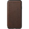 Nomad Rugged Folio Δερμάτινη Θήκη Πορτοφόλι iPhone Xs Max – Rustic Brown (NM21TR0H00)