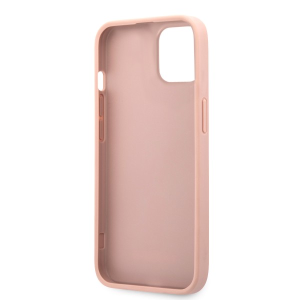 Guess Saffiano Hard Case Θήκη προστασίας από δερματίνη – iPhone 13 (Ροζ)