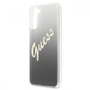 Guess Glitter Gradient Script Logo Θήκη προστασίας από σιλικόνη – Samsung Galaxy S21 (Black/Glitter)