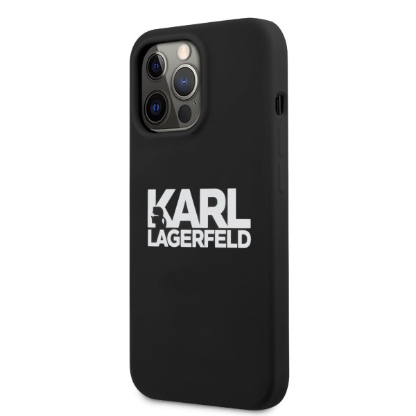 Karl Lagerfeld Hard Case Stack Logo Back Θήκη προστασίας – iPhone 13 Pro (Black)