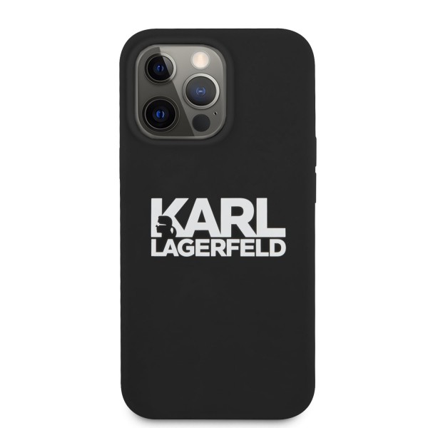 Karl Lagerfeld Hard Case Stack Logo Back Θήκη προστασίας – iPhone 13 Pro (Black)