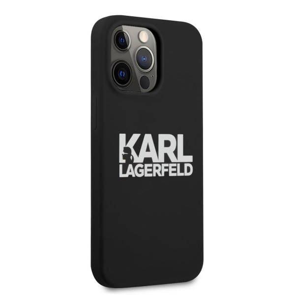 Karl Lagerfeld Hard Case Stack Logo Back Θήκη προστασίας – iPhone 13 Pro (Black)