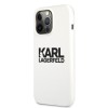 Karl Lagerfeld Hard Case Stack Logo Back Θήκη προστασίας – iPhone 13 Pro (White)