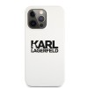 Karl Lagerfeld Hard Case Stack Logo Back Θήκη προστασίας – iPhone 13 Pro (White)