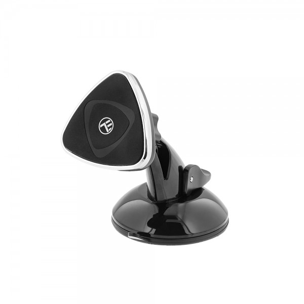 Tellur Phone Suction Cup Magnetic Holder Μαγνητική βάση στήριξης Smartphone ταμπλώ αυτοκινήτου (Black - TLL171041)