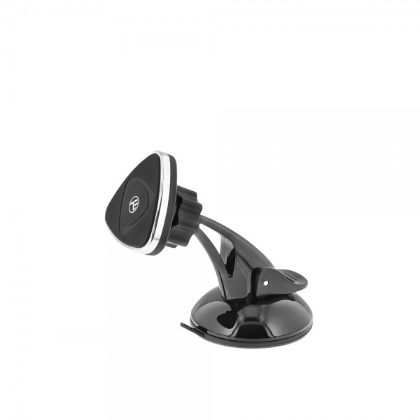 Tellur Phone Suction Cup Magnetic Holder Μαγνητική βάση στήριξης Smartphone ταμπλώ αυτοκινήτου (Black - TLL171041)