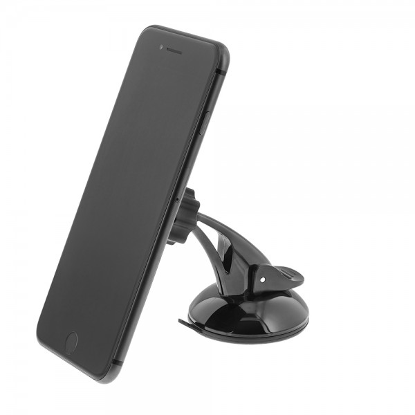 Tellur Phone Suction Cup Magnetic Holder Μαγνητική βάση στήριξης Smartphone ταμπλώ αυτοκινήτου (Black - TLL171041)