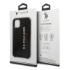 U.S. Polo Assn. “Silicone Effect Logo Collection” Θήκη προστασίας από σιλικόνη – iPhone 11 Pro (Μαύρο – USHCN58SLBKV2)