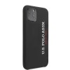 U.S. Polo Assn. “Silicone Effect Logo Collection” Θήκη προστασίας από σιλικόνη – iPhone 11 Pro (Μαύρο – USHCN58SLBKV2)