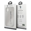 U.S. Polo Assn. “Silicone Effect Logo Collection” Θήκη προστασίας από σιλικόνη – iPhone 11 Pro (Λευκό – USHCN58SLWHV2)