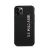 U.S. Polo Assn. “Silicone Effect Logo Collection” Θήκη προστασίας από σιλικόνη – iPhone 11 Pro Max (Μαύρο – USHCN65SLBKV2)