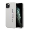 U.S. Polo Assn. “Silicone Effect Logo Collection” Θήκη προστασίας από σιλικόνη – iPhone 11 Pro Max (Λευκό – USHCN65SLWHV2)