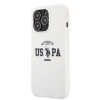 U.S. Polo Assn. “Authentic Logo Collection” Θήκη προστασίας από σιλικόνη – iPhone 13 Pro (Λευκό – USHCP13LSATH)