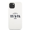 U.S. Polo Assn. “Authentic Logo Collection” Θήκη προστασίας από σιλικόνη – iPhone 13 (Λευκό – USHCP13MSATH)