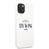 U.S. Polo Assn. “Authentic Logo Collection” Θήκη προστασίας από σιλικόνη – iPhone 13 (Λευκό – USHCP13MSATH)