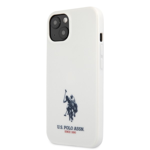 U.S. Polo Assn. “Mini Horses Logo Collection” Θήκη προστασίας από σιλικόνη – iPhone 13 (Λευκό – USHCP13MUMHH)