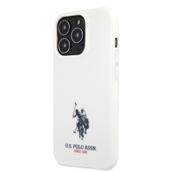 U.S. Polo Assn. “Mini Horses Logo Collection” Θήκη προστασίας από σιλικόνη – iPhone 13 Pro Max (Λευκό – USHCP13XUMHH)