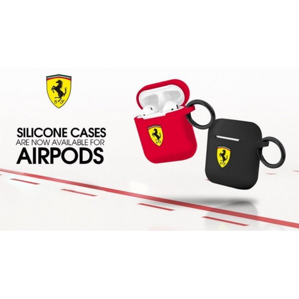 Ferrari Phone Holder Air Vent Mount Μαγνητική βάση στήριξης Smartphone αεραγωγών (Μαύρη/Ασημί)