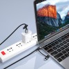 Καλώδιο φόρτισης και δεδομένων Tellur Data Cable 4-in-1 USB/USB-C σε USB-C/Lightning - 1 μέτρο σε μαύρο χρώμα