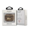 Guess Script Metal Logo Collection Θήκη προστασίας από δερματίνη για Apple Airpods 3 (Καφε) #GUA34GSMW