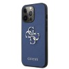 Guess “4G Logo Collection” Hard Case PU Leather Θήκη προστασίας από δερματίνη – iPhone 13 Pro (Μπλε)