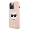 Karl Lagerfeld 3D Rubber Case Choupette's Head Θήκη προστασίας από σιλικόνη – iPhone 13 Pro (Ροζ - KLHCP13LSLCHLP)