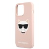 Karl Lagerfeld 3D Rubber Case Choupette's Head Θήκη προστασίας από σιλικόνη – iPhone 13 Pro (Ροζ - KLHCP13LSLCHLP)