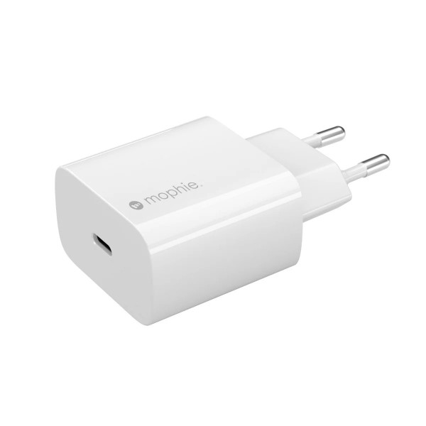 Mophie 30W USB-C GaN Wall Adapter Οικιακός φορτιστής ταχείας φόρτισης ισχύος 30W (λευκός) (409908422)