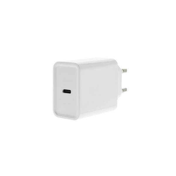 Wall Adapter USB-C Οικιακός φορτιστής PD 20W GreenMouse σε λευκό χρώμα - 46956678