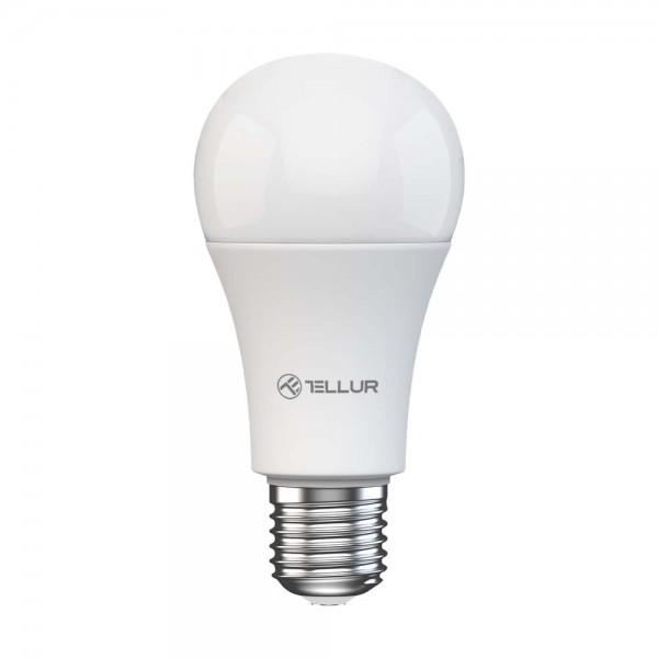 Tellur WiFi Smart Bulb E27, 9W Smart Λάμπα LED 820 Lumens για Ντουί E27 τηλεχειριζόμενη με WiFi (Cold/Warm/Dimmer)