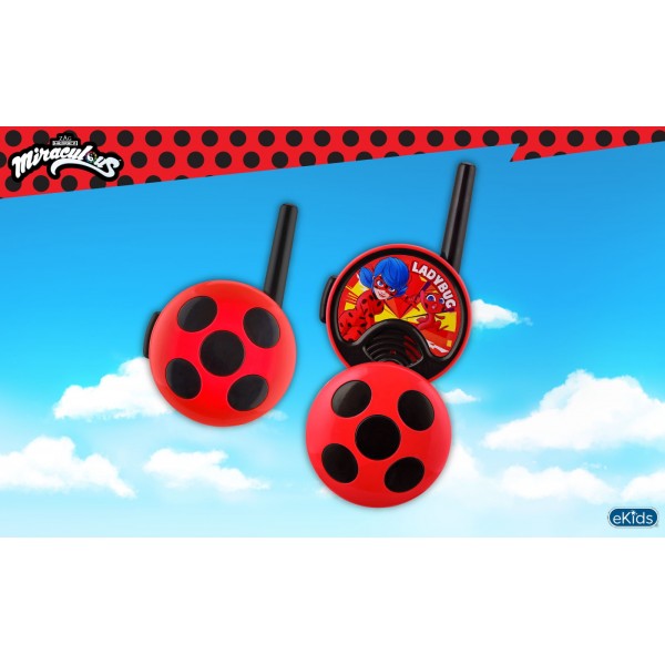 eKids Miraculous Ladybug Σετ 2 Walkie Talkies #MC-207