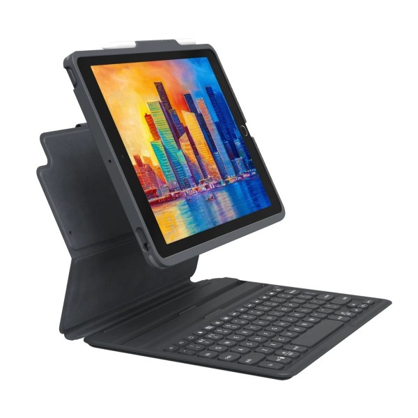 ZAGG Pro Keys Θήκη με πληκτρολόγιο για Apple iPad 10,2″ (7ης / 8ης / 9ης Γενιάς) σε charcoal χρώμα (GR) – 103016523