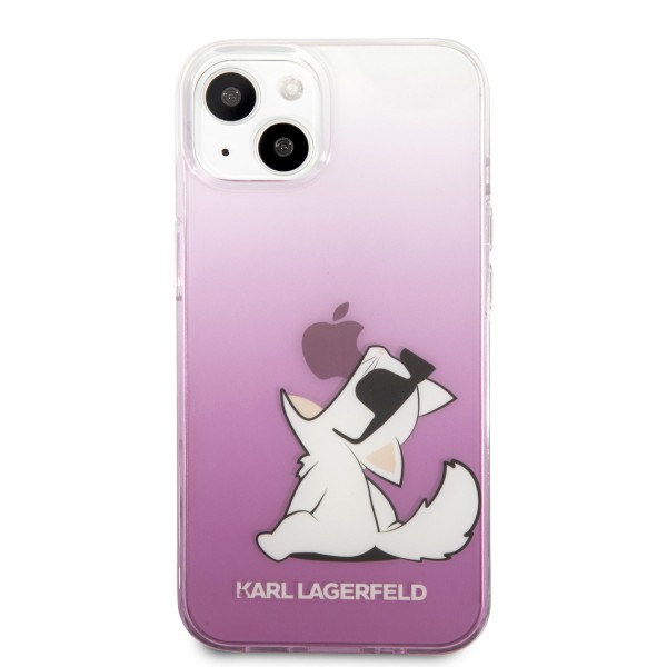 Karl Lagerfeld “Choupette Fun” Hard Case Θήκη προστασίας από σιλικόνη – iPhone 13 (Pink)