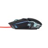 Maxlife MXGM-200 Gaming mouse (800/1000/1600/2400 DPI) σε μαύρο χρώμα